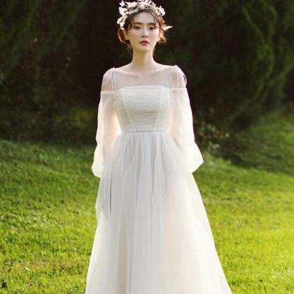 Lace Fashion Simple Bridal Dress 2021 Boho Bridal..