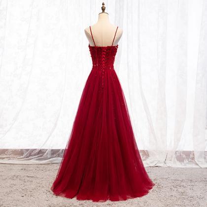 Hande Made Handmade Styles, Red Ball Dresses,..