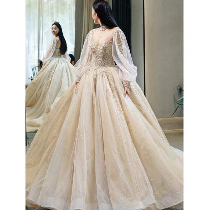 Luxury / Gorgeous Champagne Wedding Dresses..