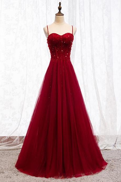 hande made Handmade new styles, red ball dresses, spaghetti strappy evening dresses, sequined dresses