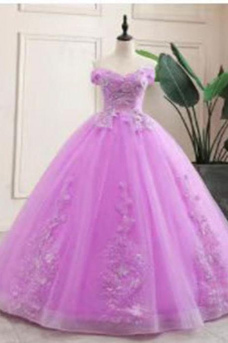 handmade graduation party dress Off the shoulders Princess dress tailored beaded embroidered lace dress Elegant graduation party dress Princess dress
